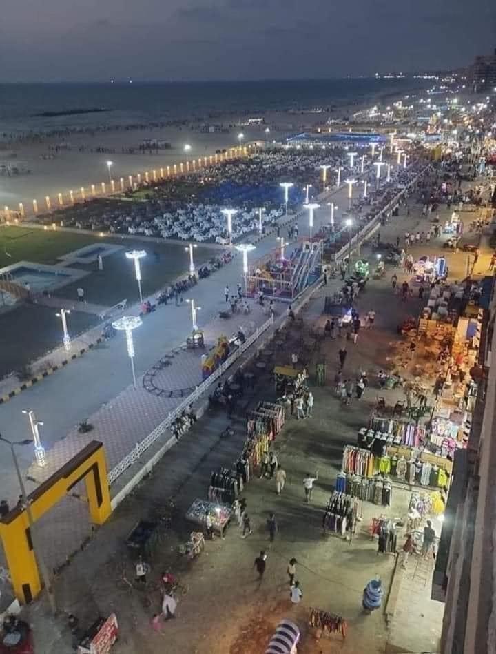Alzohour Family With Panoramic Sea View Apartment Alexandria